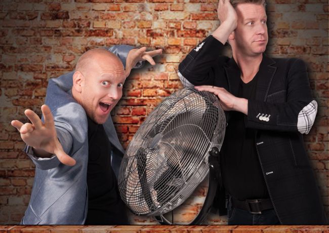Komisch duo Rob en Emiel dit weekend in De Lievekamp